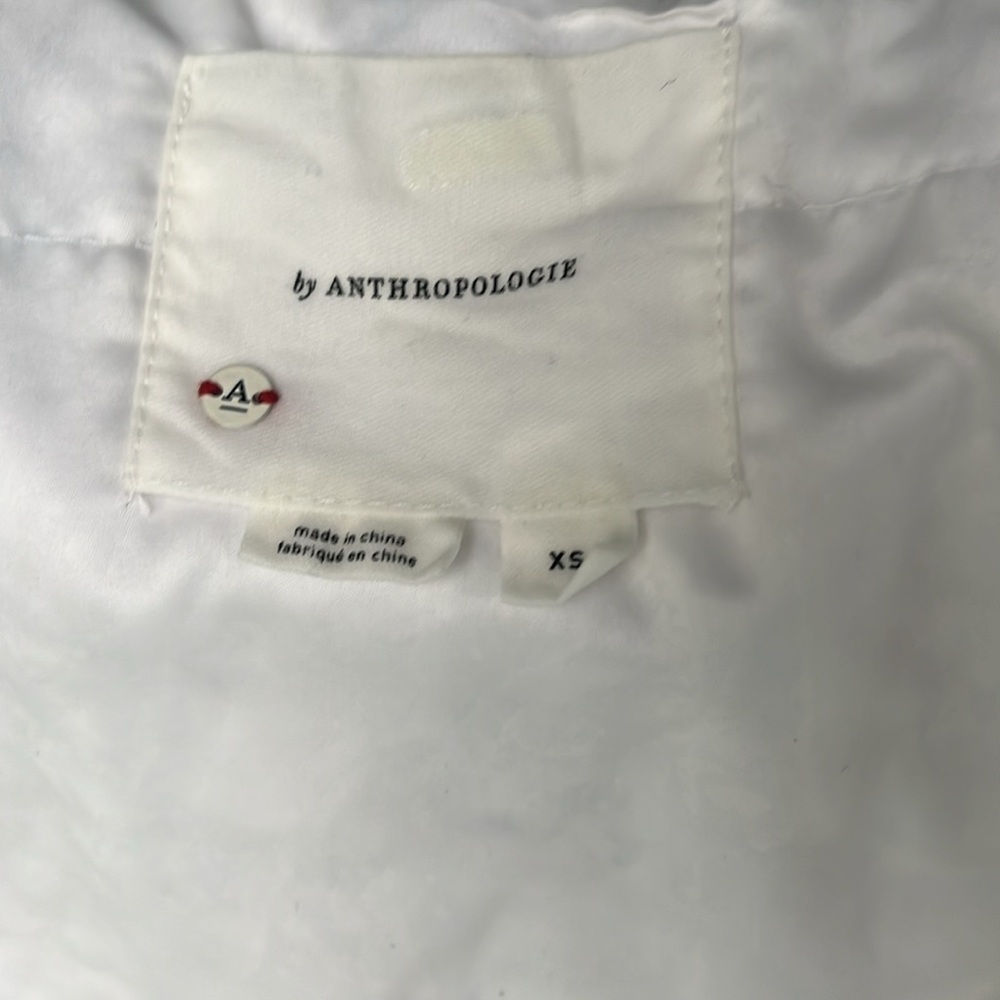 Anthropologie Cropped Bomber Jacket | Sz XS - Picture 5 of 6